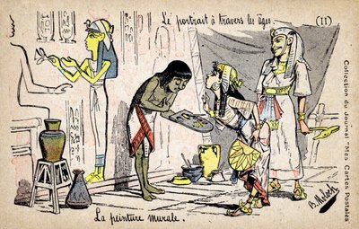 Arte egipcio de Moloch